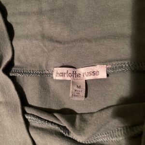 Charlotte Russe Green Skirt